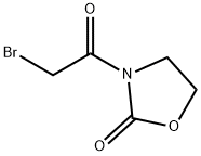 2-옥사졸리디논,3-(브로모아세틸)-(9CI) 구조식 이미지