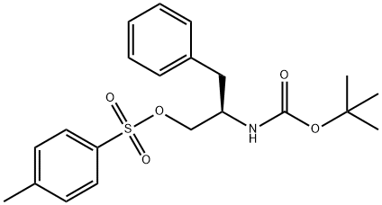 (2S)-2-[N-(tert-buto×ycarbonyl)aMino]-3-phenyl-O-(4-Methylphenylsulfonyl)propan-1-ol Structure