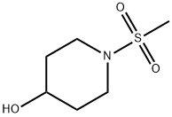 1-(METHYLSULFONYL)PIPERIDIN-4-OL Structure