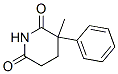 3-페닐-3-메틸피페리딘-2,6-디온 구조식 이미지
