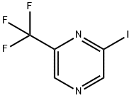 2-IODO-6-(TRIFLUOROMETHYL)PYRAZINE Structure