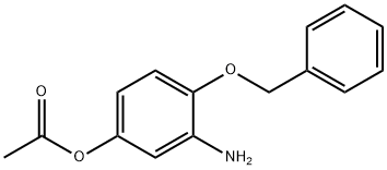 3-aMino-4-benzyloxylphenylacetate Structure