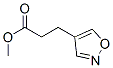 4-이속사졸프로판산,메틸에스테르(9CI) 구조식 이미지
