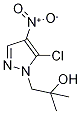 1-(5-Chloro-4-nitro-1H-pyrazol-1-yl)-2-Methylpropan-2-ol Structure