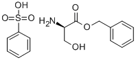 D-SERINE BENZYL ESTER BENZENESULFONATE 구조식 이미지