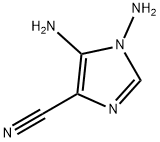 1,5-DIAMINO-4-CYANOIMIDAZOLE Structure