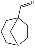 1-아자비시클로[3.2.1]옥탄-5-카르복스알데하이드 구조식 이미지