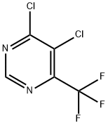 4,5-디클로로-6-트리플루오로메틸피리미딘 구조식 이미지