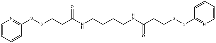 1 4-BIS(3-(2-PYRIDYLDITHIO)PROPIONAMIDO) Structure