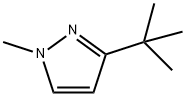 1-Methyl-3-t-butylpyrazole Structure