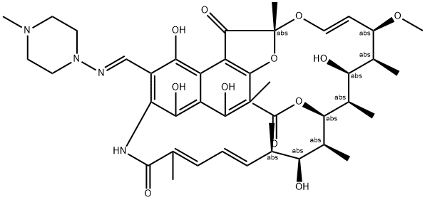 25-Deacetyl-23-acetyl RifaMpicin Structure