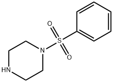 1-BENZENESULFONYL-PIPERAZINE 구조식 이미지