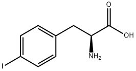 4-Iodo-DL-phenylalanine Structure