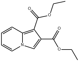 DIETHYL 1,2-INDOLIZINEDICARBOXYLATE Structure