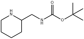 2-(Boc-aminomethyl)-piperidine 구조식 이미지