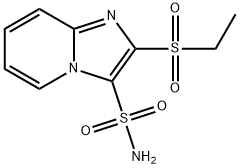 2-Ethylsulfonylimidazo[1,2-a]pyridine-3-sulfonamide Structure
