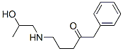 5-(2-hydroxypropylamino)-1-phenyl-pentan-2-one Structure