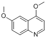 4,6-DIMETHOXYQUINOLINE Structure