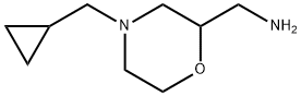 C-(4-시클로프로필메틸-모폴린-2-YL)-메틸아민이염화물 구조식 이미지