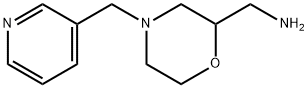 C-(4-PYRIDIN-3-YLMETHYL-MORPHOLIN-2-YL)-METHYLAMINE TRIHYDROCHLORIDE 구조식 이미지