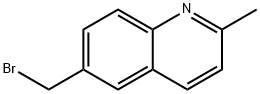 6-(BROMOMETHYL)-2-METHYLQUINOLINE Structure