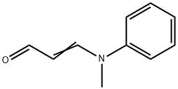 3-(N-Phenyl-N-methyl)aminoacrolein 구조식 이미지