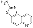 티아졸로(4,5-f)퀴놀린-2-아민 구조식 이미지