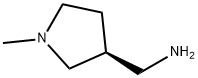 [(3S)-1-methylpyrrolidin-3-yl]methanamine Structure