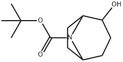 8-boc-2-hydroxy-8-azabicyclo[3.2.1]octane Structure