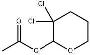 2-아세톡시-3,3-디클로로테트라히드로피란,96 구조식 이미지