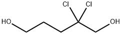 2,2-디클로로-1,5-펜탄디올 구조식 이미지