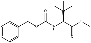 L-발린,3-메틸-N-[(페닐메톡시)카르보닐]-,메틸에스테르 구조식 이미지