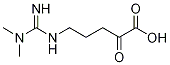 5-[[(DiMethylaMino)iMinoMethyl]aMino]-2-oxopentanoic Acid-d6 Structure