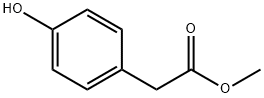 Methyl 4-hydroxyphenylacetate 구조식 이미지