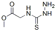 Glycine, N-(hydrazinothioxomethyl)-, methyl ester (9CI) Structure