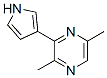 Pyrazine, 2,5-dimethyl-3-(1H-pyrrol-3-yl)- (9CI) 구조식 이미지