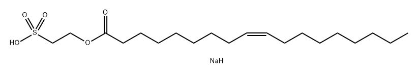 sodium 2-sulphonatoethyl oleate Structure