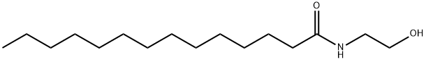 N-(2-hydroxyethyl)myristamide Structure