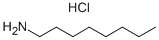 OCTYLAMINE HYDROCHLORIDE 구조식 이미지