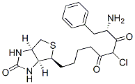 biotinylphenylalanylchloromethane Structure