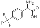 4-(Trifluoromethyl)-DL-phenylglycine Structure