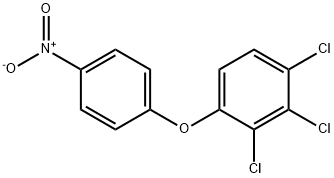 2,3,4-Trichlorophenyl-4-nitrophenyl ether 구조식 이미지