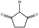 2-Bromo-1,3-cyclopentanedione Structure