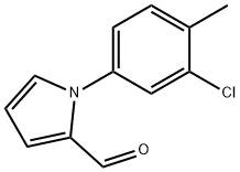 1-(3-CHLORO-4-METHYLPHENYL)-1H-PYRROLE-2-CARBALDEHYDE Structure