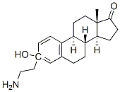3-aminoethylestrone Structure