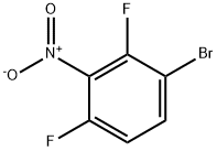 1-BroMo-2,4-difluoro-3-nitrobenzene 구조식 이미지