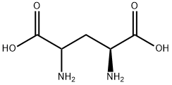 DL-2,4-Diaminoglutaric acid 구조식 이미지