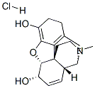 Dihydromorphine hydrochloride Structure