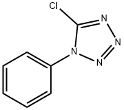 5-CHLORO-1-PHENYL-1H-TETRAZOLE 구조식 이미지
