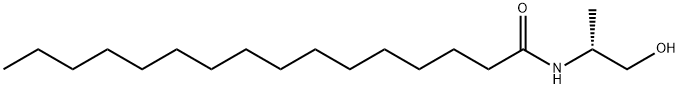 N-(2-HYDROXY-1R-메틸에틸)-헥사데카나미드 구조식 이미지
